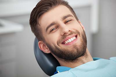 Man At Dental Check Up